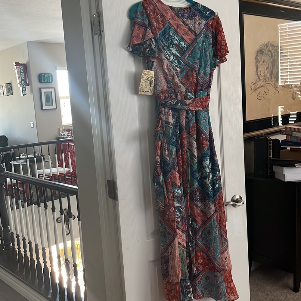 Chiffon Ruffle Multi Dress - Picture 7 of 7